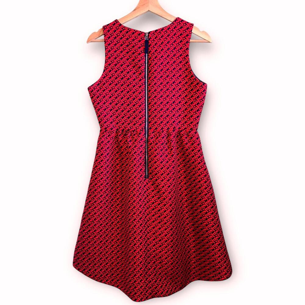 EUC Womens Anthropologie Lili‎ Wang Jacquard Dress | Size 6 - Picture 2 of 9